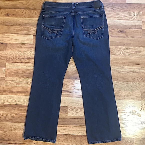 Mens Helix 34 X 3 Slim Boot Cut Jeans 